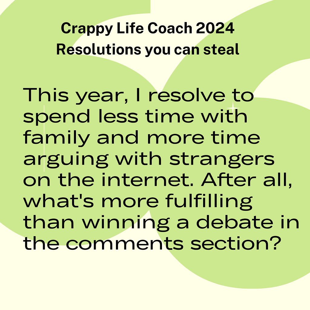 2024 Resolutions to steal 1