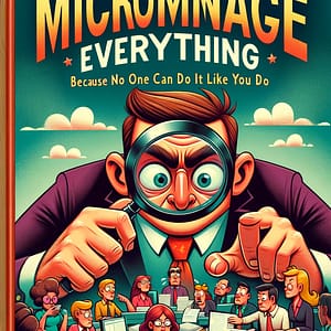 micromanage

